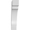 Ekena Millwork 5 1/2-in. W x 24-in. D x 28-in. H Merced Architectural Grade PVC Knee Brace BRCP055X24X28MRC - alternate 5